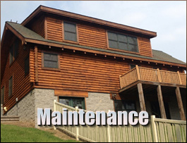  Roanoke City, Virginia Log Home Maintenance